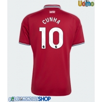 Maglie da calcio Manchester United Matheus Cunha #10 Prima Maglia 2026-27 Manica Corta